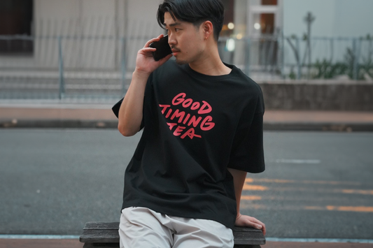 GOOD TIMING TEA ロゴTシャツ