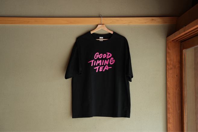 GOOD TIMING TEA ロゴTシャツ
