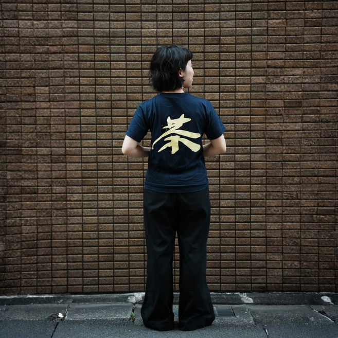 GOOD TIMING TEAオリジナル 茶Tシャツ