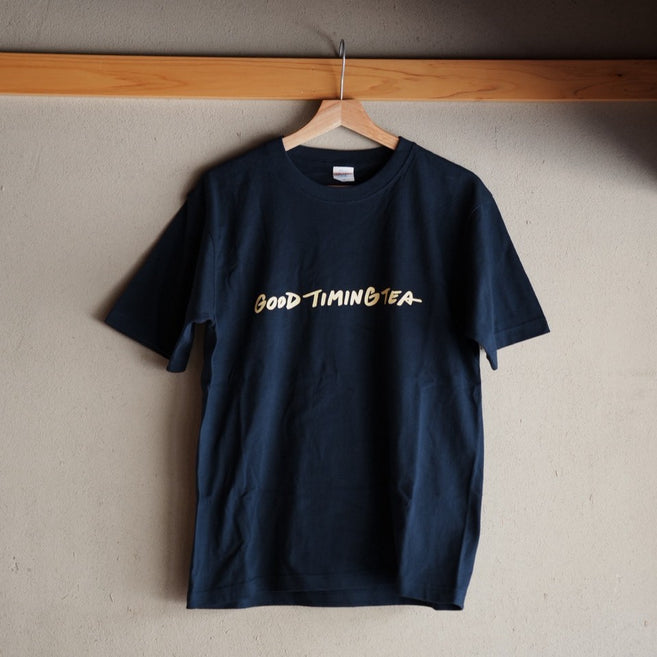 GOOD TIMING TEAオリジナル 茶Tシャツ
